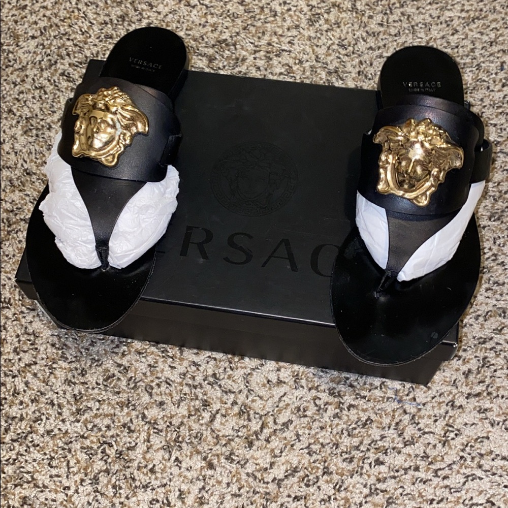 Versace Medusa sandals
